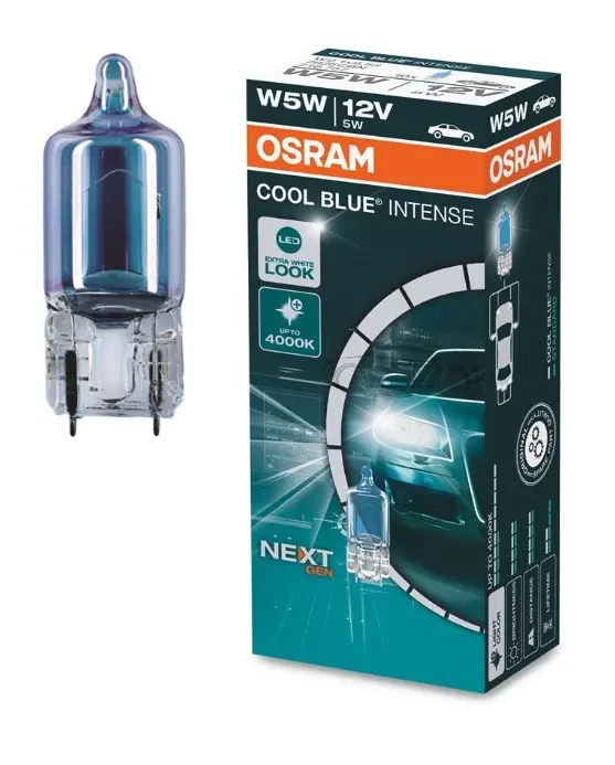 АВТОМОБИЛНА ЛАМПА 2825CBN W5W 12V W2.1X9.5D UNPACKED OSRAM