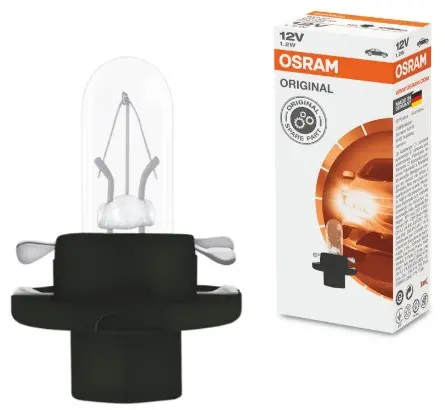 АВТОМОБИЛНА ЛАМПА 2351MFX6 1,2W 12V BX8,4d UNPACKED OSRAM