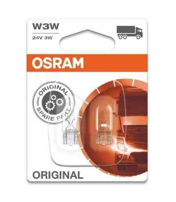 АВТОМОБИЛНА ЛАМПА 2821 W3W 12V W2,1x9.5d DUOBLISTER OSRAM - image 1