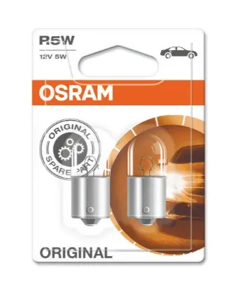 АВТОМОБИЛНА ЛАМПА 5007 R5W 12V BA15s DUOBLISTER OSRAM