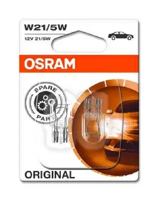 АВТОМОБИЛНА ЛАМПА 7515-02B W21/5W 12V W3x16q DUOBLISTER OSRAM