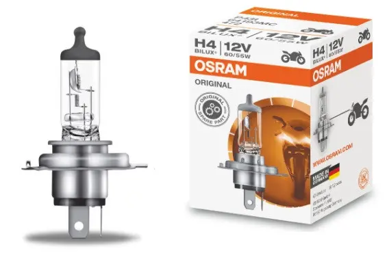 АВТОМОБИЛНА ЛАМПА 64193 H4 60/55W 12V P43t BOX OSRAM