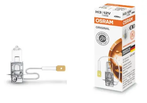 АВТОМОБИЛНА ЛАМПА 64151 H3 55W 12V PK22s BOX OSRAM