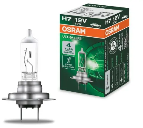 АВТОМОБИЛНА ЛАМПА 64210ULT H7 55W 12V PX26d BOX OSRAM