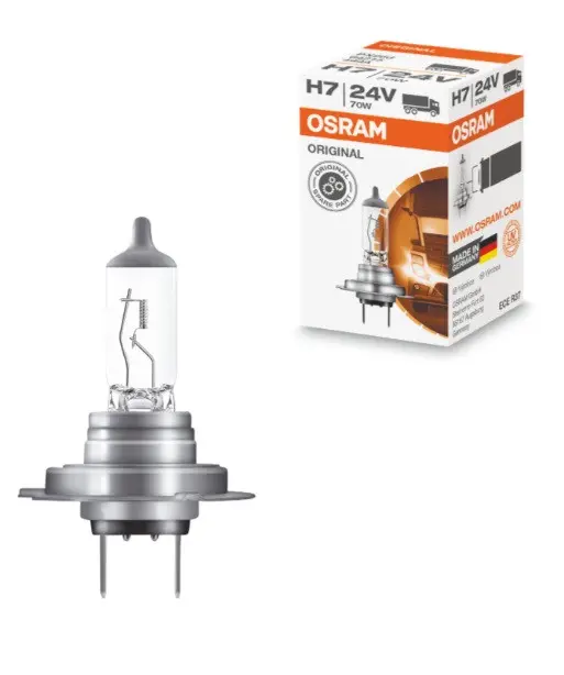 АВТОМОБИЛНА ЛАМПА 64215 H7 70W 24V PX26d BOX OSRAM