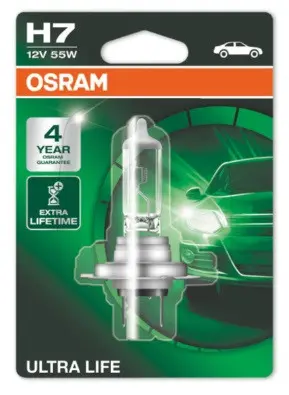 АВТОМОБИЛНА ЛАМПА 64210ULT H7 55W 12V PX26d BLISTER OSRAM