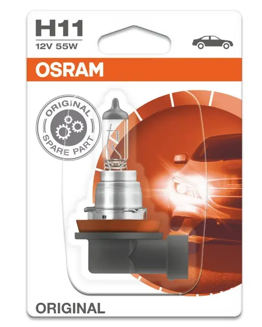 АВТОМОБИЛНА ЛАМПА 64211 H11 55W 12V PGJ19-2 BLISTER OSRAM