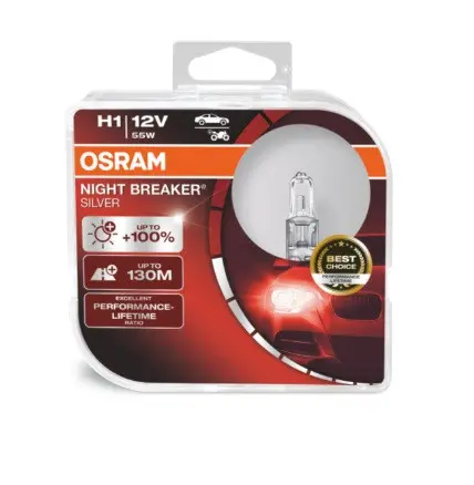 АВТОМОБИЛНА ЛАМПА 64150NBS H1 55W 12V P14.5S BLISTER OSRAM
