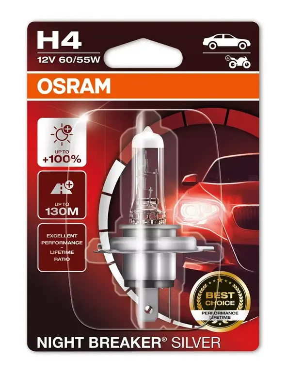 АВТОМОБИЛНА ЛАМПА 64193NBS H4 60/55W 12V P43T BLISTER OSRAM - image 1