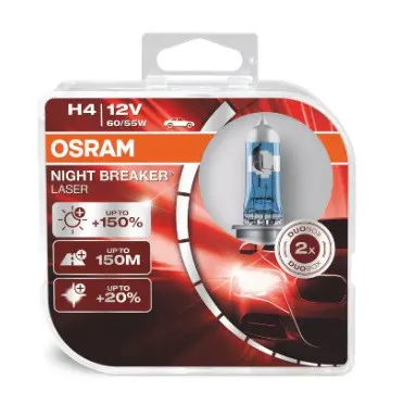 АВТОМОБИЛНА ЛАМПА 64193NL H4 60/55W 12V P43T BLISTER OSRAM - image 1