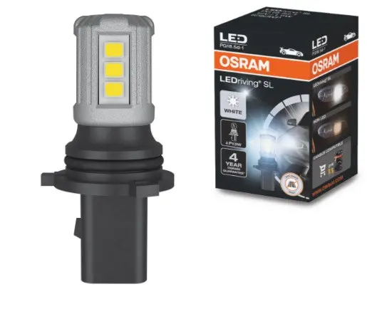 АВТОМОБИЛНА LED ЛАМПА 828DWP P13W 6000K 1,8W 12V PG18.5D-1 OSRAM