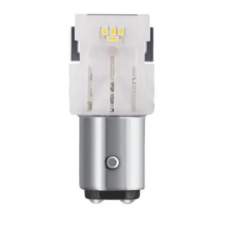 АВТОМОБИЛНА LED ЛАМПА 7528DYP-02B P21/5W AMBER 1,9W 12V BAY15D OSRAM - image 1