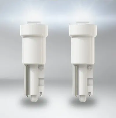 КОМПЛЕКТ 2бр. LED ЛАМПИ 2723DWP-02B W2.3W/T5 6000K 12V 0.25W W2X4.6D