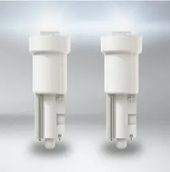 КОМПЛЕКТ 2бр. LED ЛАМПИ 2723DWP-02B W2.3W/T5 6000K 12V 0.25W W2X4.6D