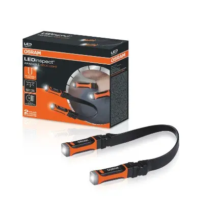 ΛΑΜΠΑ ΕΡΓΑΣΙΑΣ LED ΓΙΑ ΤΟΝ ΛΑΙΜΟ LEDINSPECT LEDIL413 WEARABLE NECK LIGHT OSRAM - image 1
