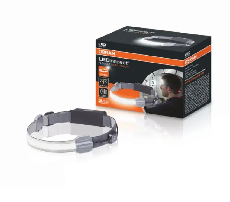 ΦΑΚΟΣ ΚΕΦΑΛΙΟΥ LED LEDINSPECT LEDIL414 FLEXIBLE HEAD TORCH OSRAM - image 1
