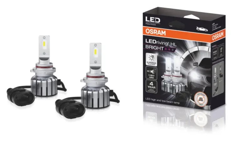 АВТОМОБИЛНА LED ЛАМПА 9006DWBRT HB4(9006)/HIR2 LED 19W 12V P22D BOX2 OSRAM