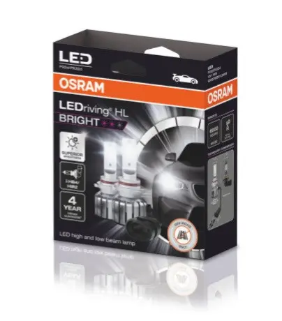 АВТОМОБИЛНА LED ЛАМПА 9006DWBRT HB4(9006)/HIR2 LED 19W 12V P22D BOX2 OSRAM - image 1
