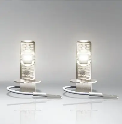 АВТОМОБИЛНА LED ЛАМПА ЗА ДЪЛГИ И КЪСИ СВЕТЛИНИ СЪС СИСТЕМАТА PLUG & PLAY 64151DWESY H3 8W 12V PK22S BOX2 OSRAM - image 2