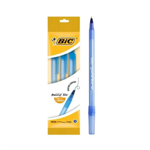 КОМПЛЕКТ ROUNDSTIC EXACT 3БР. BIC - Син - image 1