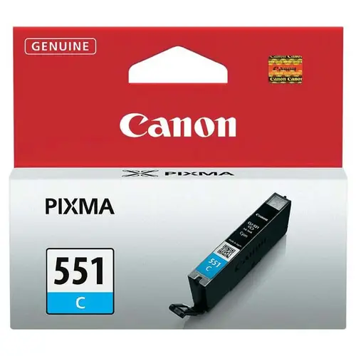 CAP DE PRINTARE PENTRU CANON PIXMA IP 7250/PIXMA MG 5450/6350 - Cyan - rezervor de cerneală - /551/ - CLI-551C (CLI551C) - PN 6509B001 - 1