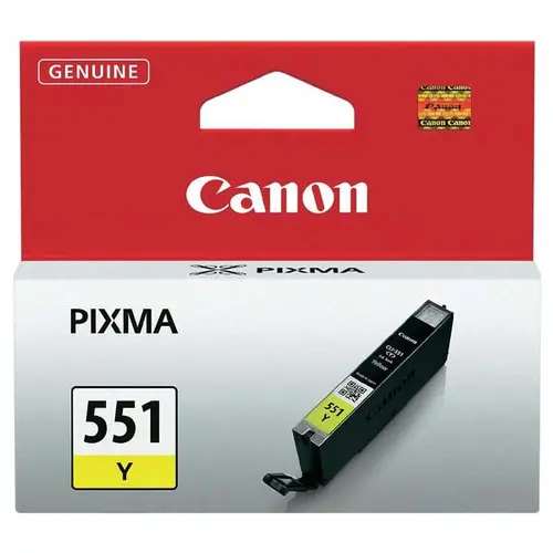 ΚΕΦΑΛΗ ΕΚΤΥΠΩΣΗΣ ΓΙΑ CANON PIXMA IP7250/PIXMA MG5450/MG6350 - Κίτρινο - δοχείο μελανιού - /551/ - CLI-551Y (CLI551Y) - PN 6511B001 - 1