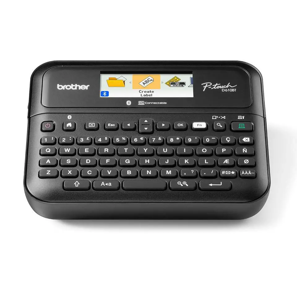 ПРОФЕСИОНАЛЕН НАСТОЛЕН ЕТИКЕТЕН БАРКОД ПРИНТЕР BROTHER PT-D610BTVP (PTD610BTVP) - PN PTD610BTVPYJ1