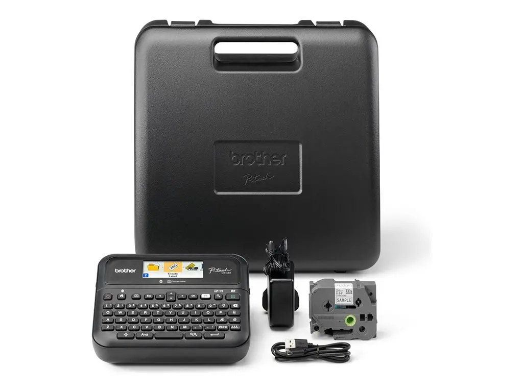 ПРОФЕСИОНАЛЕН НАСТОЛЕН ЕТИКЕТЕН БАРКОД ПРИНТЕР BROTHER PT-D610BTVP (PTD610BTVP) - PN PTD610BTVPYJ1 - image 2