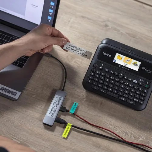 ПРОФЕСИОНАЛЕН НАСТОЛЕН ЕТИКЕТЕН БАРКОД ПРИНТЕР BROTHER PT-D610BTVP (PTD610BTVP) - PN PTD610BTVPYJ1 - image 3