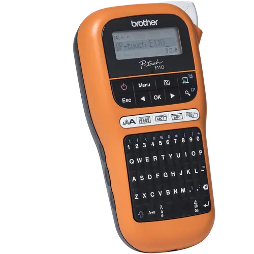 ЕТИКЕТЕН ПРИНТЕР BROTHER P-touch PTE110VP (PT-E110VP) - С КИРИЛИЦА - PN PTE110VPR1 (PT-E110VPR1) - image 2
