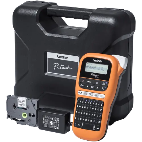 IMPRIMANTĂ DE ETICHETE BROTHER P-touch PTE110VP (PT-E110VP) - CU CHIRILICE - PN PTE110VPR1 (PT-E110VPR1) - 4
