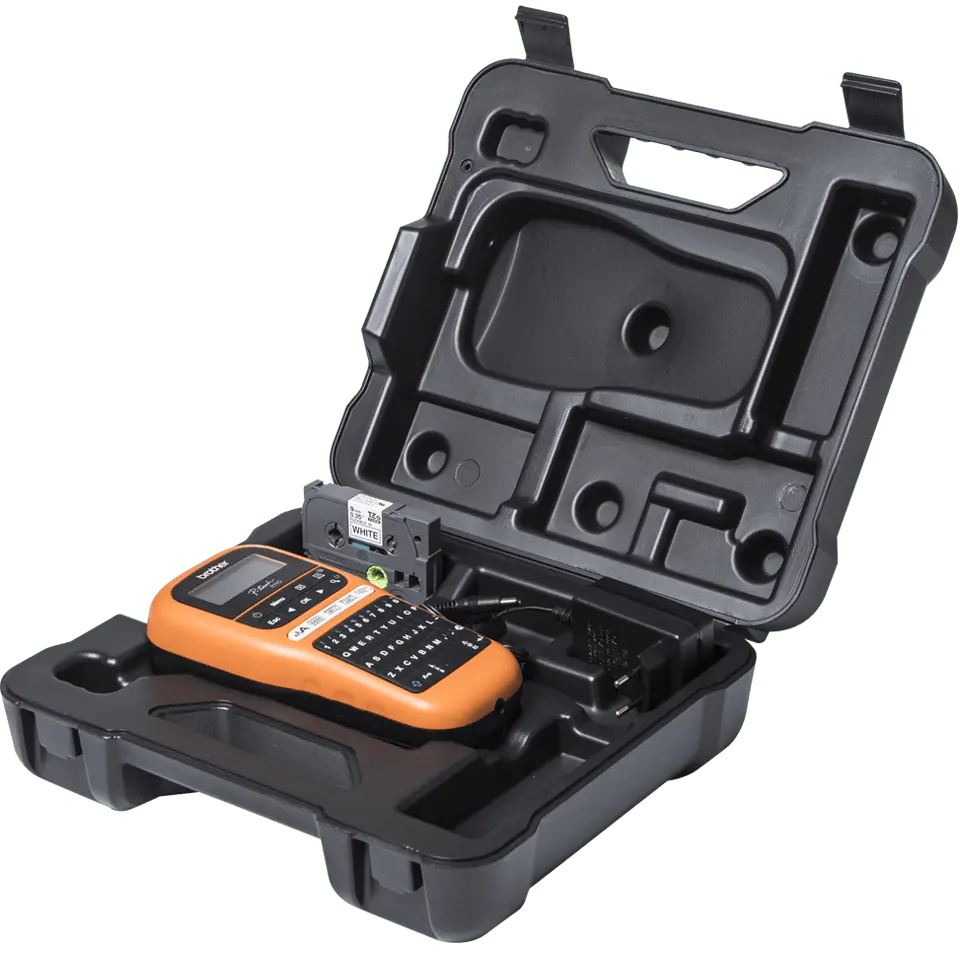 ЕТИКЕТЕН ПРИНТЕР BROTHER P-touch PTE110VP (PT-E110VP) - С КИРИЛИЦА - PN PTE110VPR1 (PT-E110VPR1) - image 4