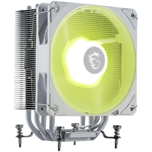 MSI MAG COREFROZR AA13 WHITE, ventilator 1x120mm ARGB, TDP 240W, conducte de căldură Direct Touch, Intel LGA 1700/1851, AMD AM5/AM4, alb, garanție - 1