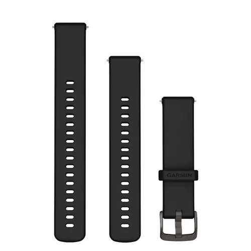 Garmin Бързоосвобождаваща се каишка - Black (18 мм) 010-13406-02