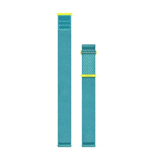 Garmin Curea cu eliberare rapidă - Amp Yellow/Turquoise ComfortFit (22 mm) 010-14400-07