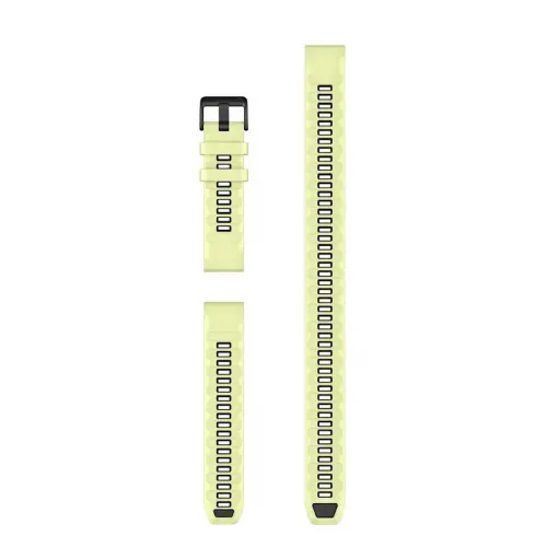 Garmin QuickFit® 22 силиконова каишки - Citron (комплект за гмуркане от 3 части) 010-14411-01