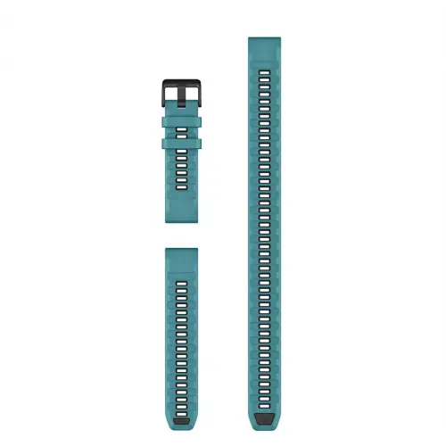 Garmin QuickFit® 26 силиконова каишки - Turquoise (комплект за гмуркане от 3 части) 010-14412-02