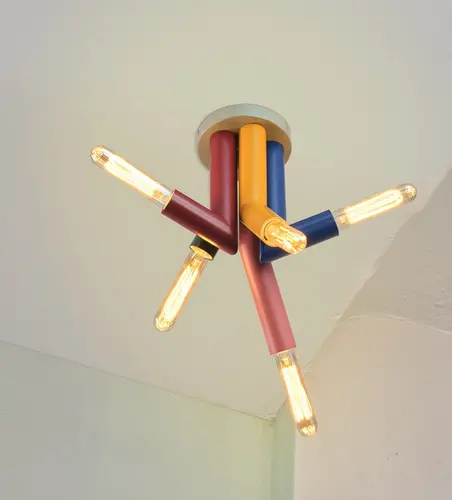 LED LAMPA С ПЕТ ГНЕЗДА DECOR STRAW CEILING 5XE27 LEDVANCE - image 3