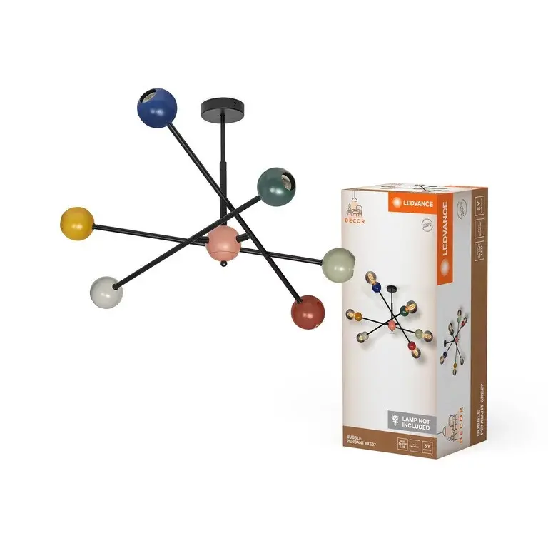 LED ЛАМПА DECOR BUBBLE PENDANT 6XE27 LEDVANCE