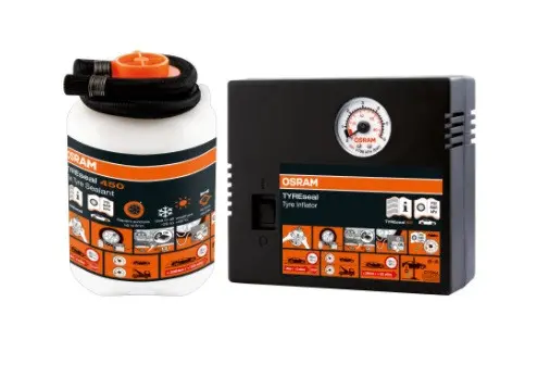 КОМПЛЕКТ ЛЕПИЛО ЗА ГУМИ И КОМПРЕСОР OTSK4 KIT TYRESEAL OSRAM