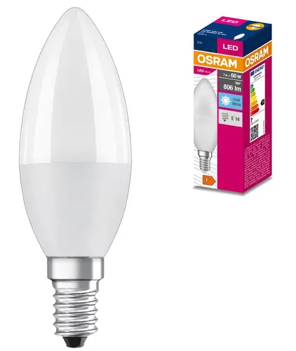 LED ЛАМПА CLB60 806lm/840 E14 VALUE LEDVANCE