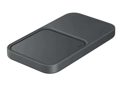 Зарядно устройство, Samsung Super Fast Wireless Charger Duo (w TA), Dark Gray - image 2