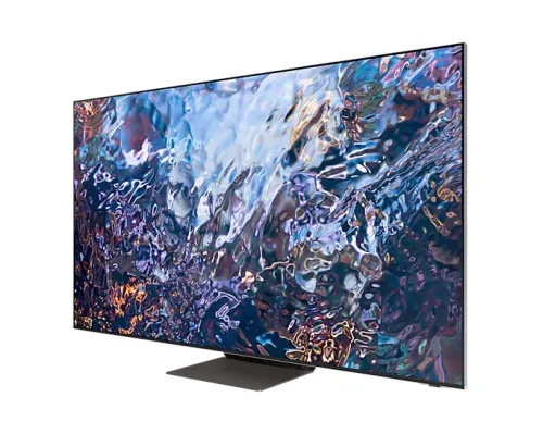 Телевизор, Samsung 65'' 65QN700A Neo QLED 8K FLAT, SMART, 4700 PQI, Quantum Matrix Pro, Micro Dimming, Quantum HDR 2000, HDR 10+, Dolby Digital Plus, Q-Symphony, Mirroring, Bixby, Bluetooth 5.2, Wi-Fi 6, 4xHDMI, 3xUSB, Frameless, Tizen, Silver - image 1