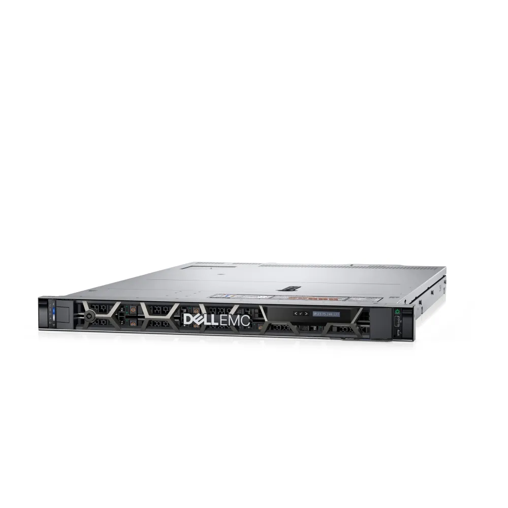 Сървър, Dell PowerEdge R450, Xeon Silver 4309Y 2.8G, 8C/16T, 10.4GT/s, 12MB Cache, Chassis 8x2.5", Riser 1xOCP 3.0(x16)+ 1x16LP, 16GB RDIMM, 3200MT/s, 2x 600GB HDD SAS ISE 12Gbps, PERC H355, Single PSU 800W, 36M NBD