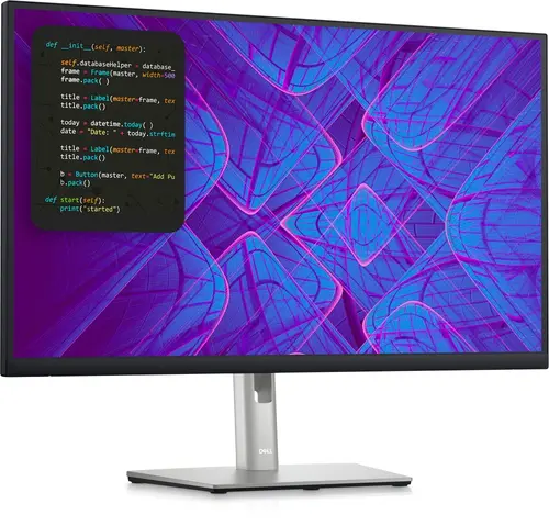 Монитор, Dell P2723QE, 27" IPS LED AG, 5ms, 1000:1, 350 cd/m2, 4K 3840x2160, 99% Srgb, HDMI, DP, USB-C hub, USB 3.2 Gen, RJ45, ComfortView, Height, Pivot, Swivel, tilt, Black - image 1