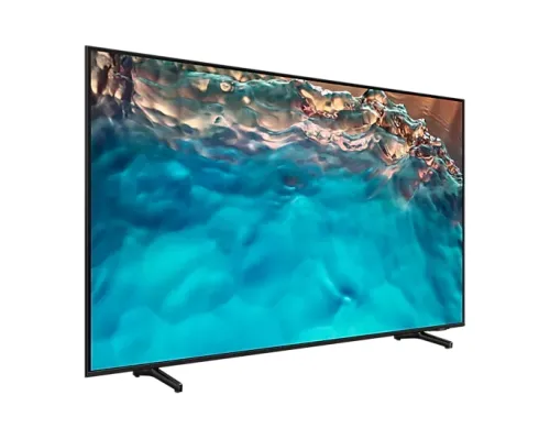 Телевизор, Samsung 55" 55BU8002 4K UHD LED TV, SMART, Crystal Processor 4K, 2200 PQI, HDR 10+, Mega Contrast, Dolby Digital Plus, Q-Symphony, 3xHDMI, 2xUSB, WiFi 5, Bluetooth 5.2, Tizen, Black - image 1