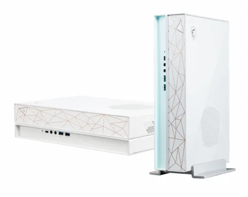 Настолен компютър, MSI Creator P50 11SI-005EU, i5-11400 (6C/12T, up to 4.40 GHz, 12 MB), MSI GeForce GTX 1660 SUPER AERO ITX 6GB GDDR6 (1785 MHz/14 Gbps), B560, DDR4 3200MHz 16GB 3200 (8Gx2), 1TB HDD, 512GB SSD, WIFI 6E, BT 5.2, Windows 10 PRO, 230W PSU, 2Y, 4.72L, WHITE