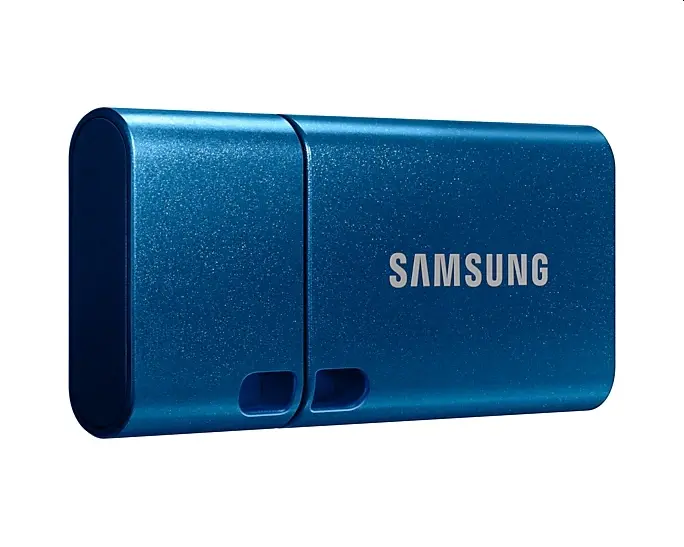 Μνήμη, Samsung 128 GB μονάδα flash, 400 MB/s, USB-C 3.1, Μπλε - image 1