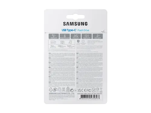Памет, Samsung 128 GB Flash Drive, 400 MB/s, USB-C 3.1, Blue - image 2