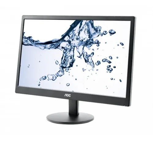 Монитор, AOC E970SWN, 18.5" Wide TN LED, 5ms, 20M:1 DCR, 200 cd/m2, 1366x768 HD, Black - image 1
